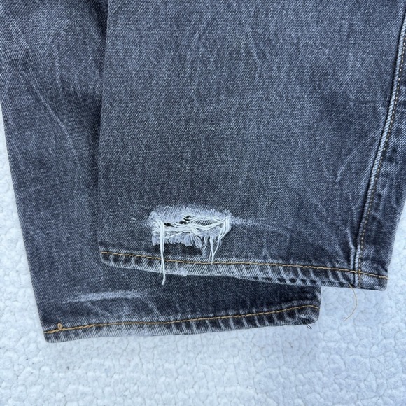 Levi's 501 Jeans Women's 27x30 Distressed Straight Y2K Grunge - Picture 6 of 10